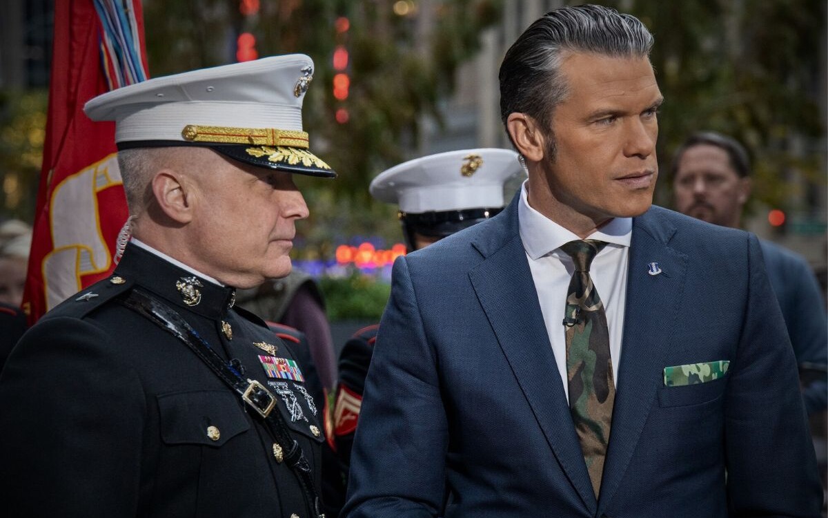 Trump Appointee Pete Hegseth Vs. The Great Replacement of Normal White Males In The Military