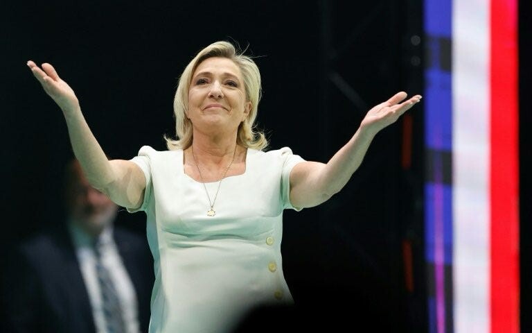 Marine Le Pen Takes up the Torch of Enlightenment at Nationalist Conference